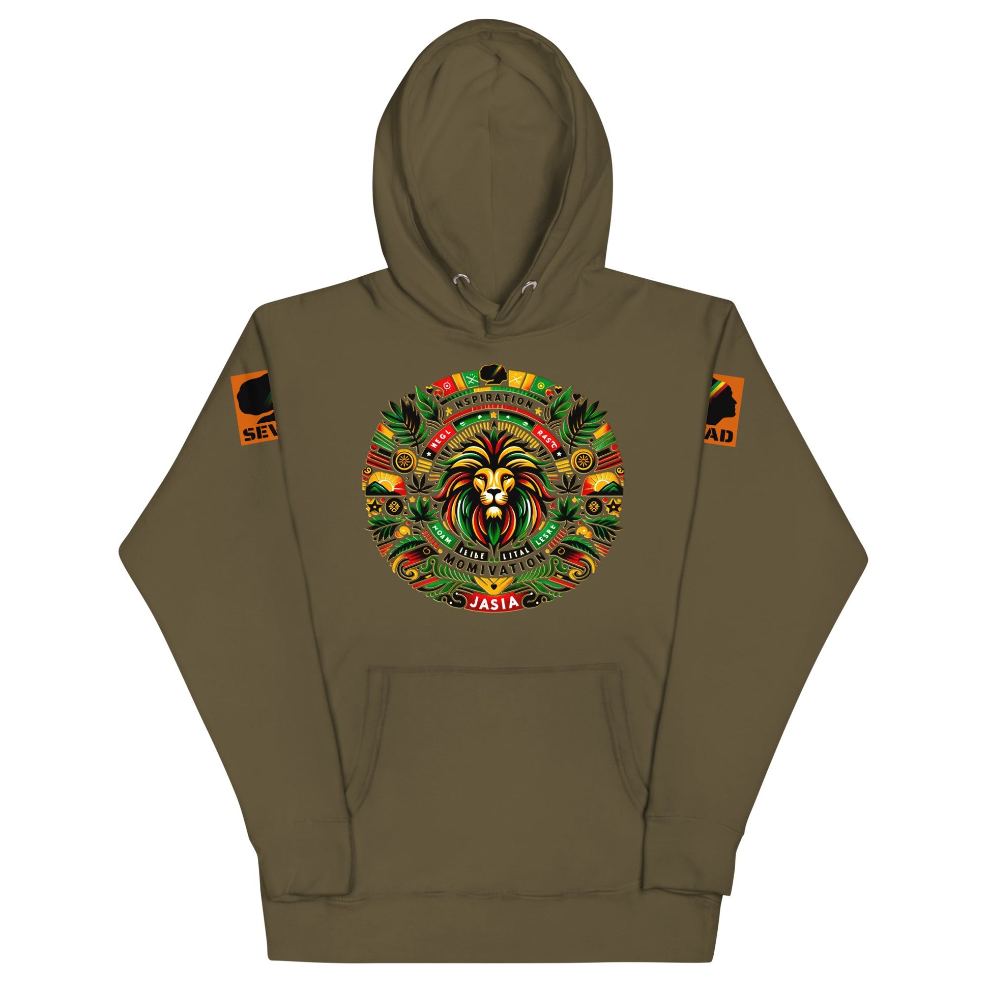 Empowerment Riddims: Unisex Hoodie - SEVAD MUSIC HOUSE - Hoodie - SEVAD MUSIC HOUSE - 3284250_13893 - Military Green - S - Empowerment Riddims: Unisex Hoodie