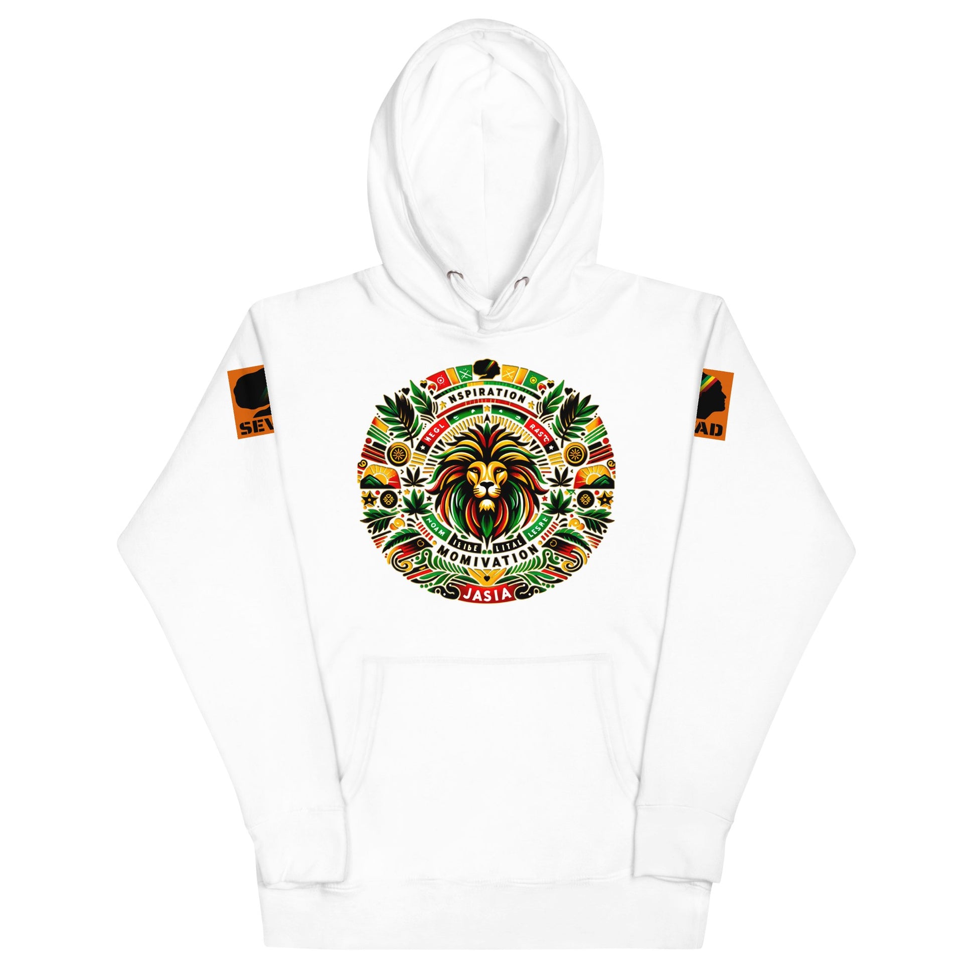 Empowerment Riddims: Unisex Hoodie - SEVAD MUSIC HOUSE - Hoodie - SEVAD MUSIC HOUSE - 3284250_10774 - White - S - Empowerment Riddims: Unisex Hoodie