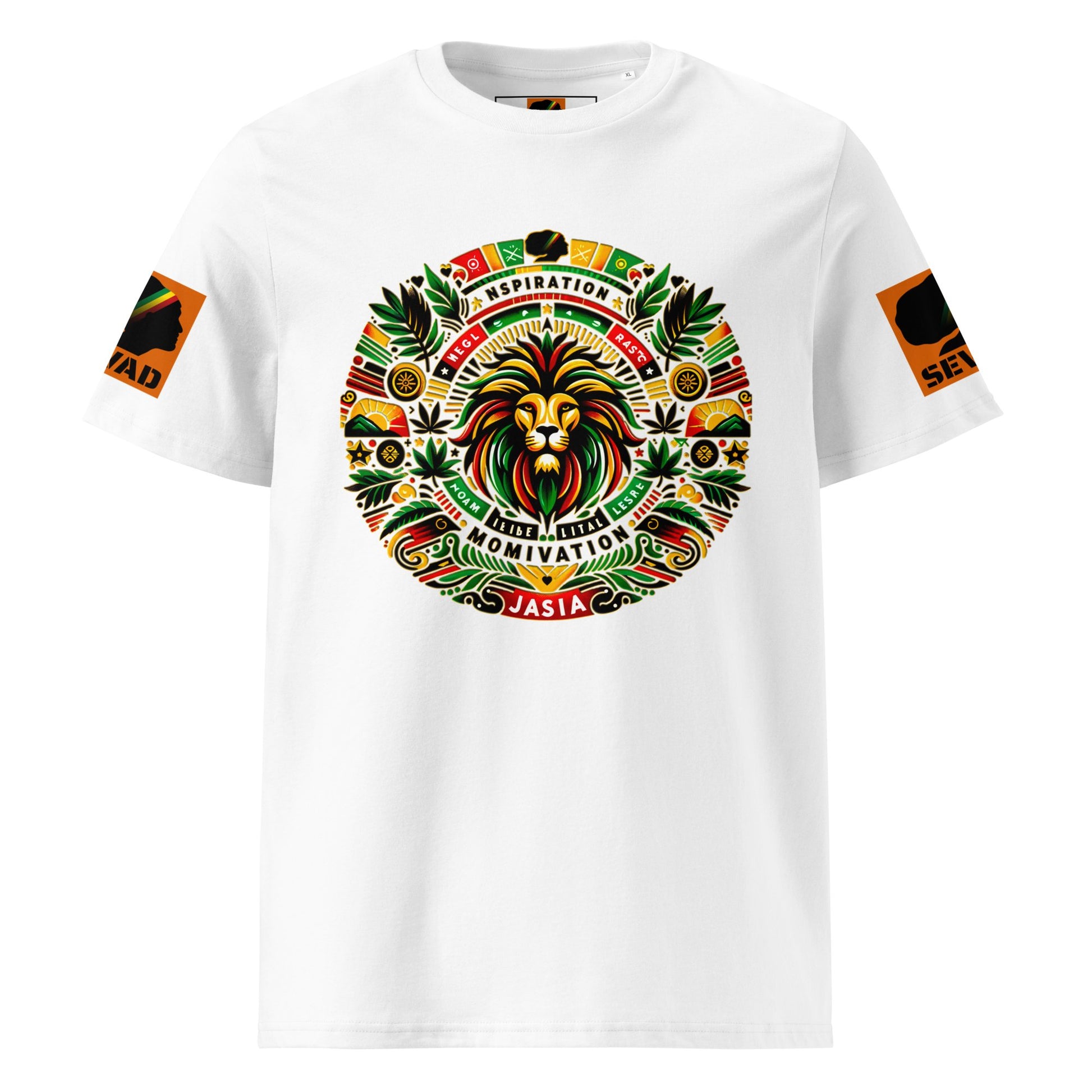 Empowerment Riddims: Unisex organic cotton t-shirt - SEVAD MUSIC HOUSE - T-Shirt - SEVAD MUSIC HOUSE - 8368250_11864 - White - S - Empowerment Riddims: Unisex organic cotton t-shirt