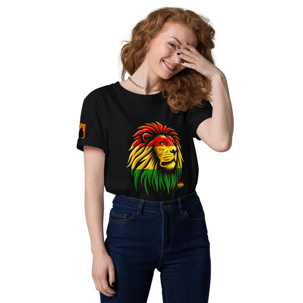 Fiery Spirit: Unisex organic cotton t-shirt - SEVAD MUSIC HOUSE - T-Shirt - SEVAD MUSIC HOUSE - 6458811_11869 - Black - S - Fiery Spirit: Unisex organic cotton t-shirt