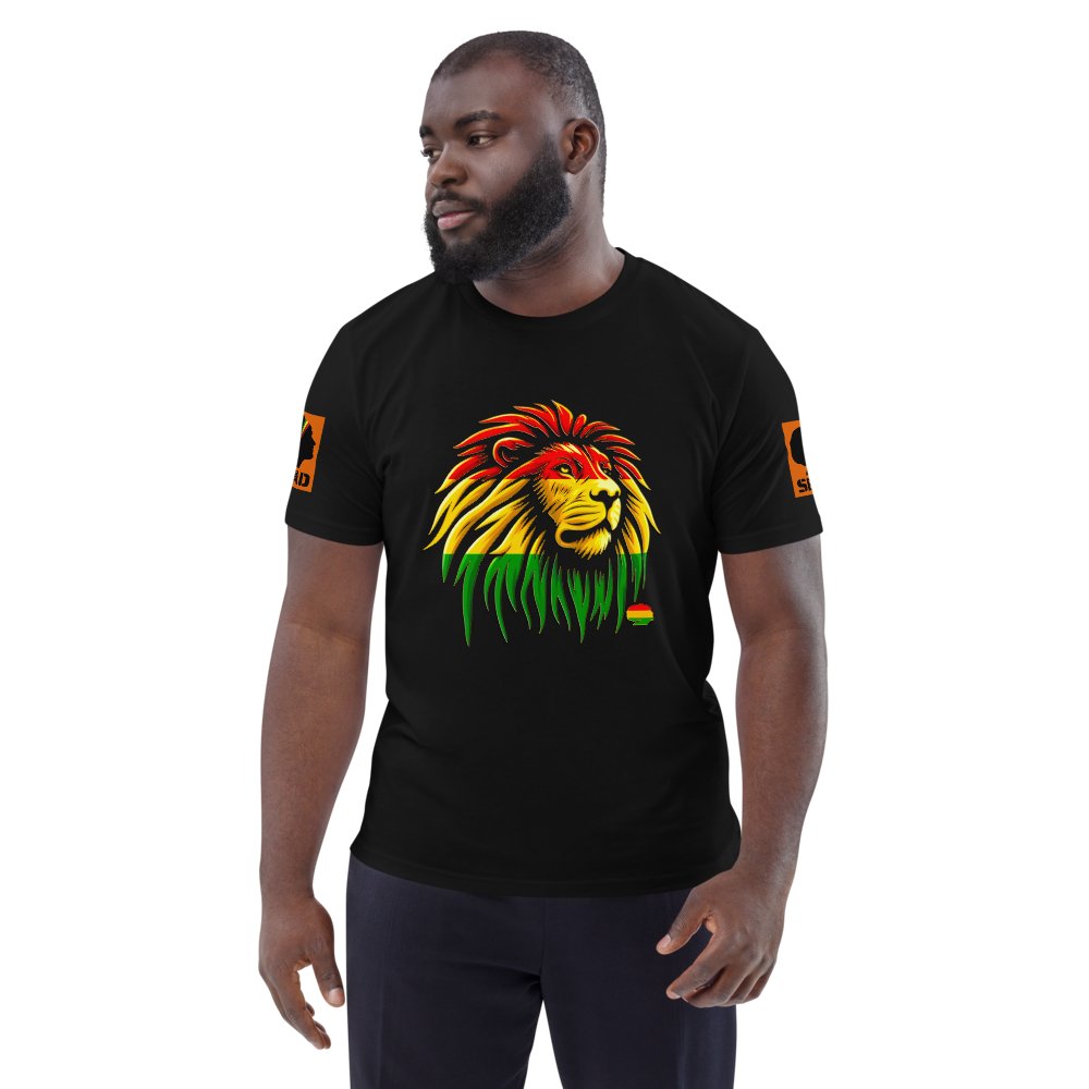 Fiery Spirit: Unisex organic cotton t-shirt - SEVAD MUSIC HOUSE - T-Shirt - SEVAD MUSIC HOUSE - 6458811_11869 - Black - S - Fiery Spirit: Unisex organic cotton t-shirt