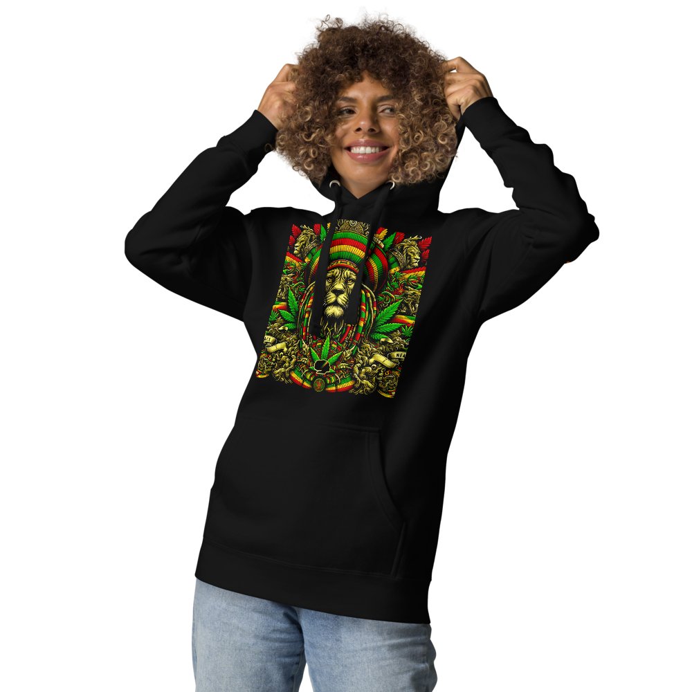 Lion’s Peace: Unisex Hoodie - SEVAD MUSIC HOUSE - Hoodie - SEVAD MUSIC HOUSE - 2621191_10779 - Black - S - Lion’s Peace: Unisex Hoodie