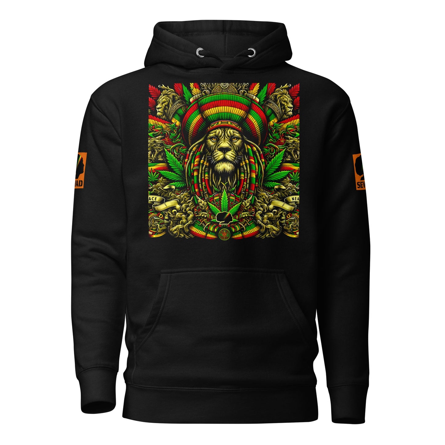 Lion’s Peace: Unisex Hoodie - SEVAD MUSIC HOUSE - Hoodie - SEVAD MUSIC HOUSE - 2621191_10779 - Black - S - Lion’s Peace: Unisex Hoodie