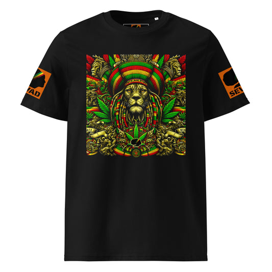 Lion’s Peace: Unisex organic cotton t-shirt - SEVAD MUSIC HOUSE - T-Shirt - SEVAD MUSIC HOUSE - 5171715_11869 - Black - S - Lion’s Peace: Unisex organic cotton t-shirt