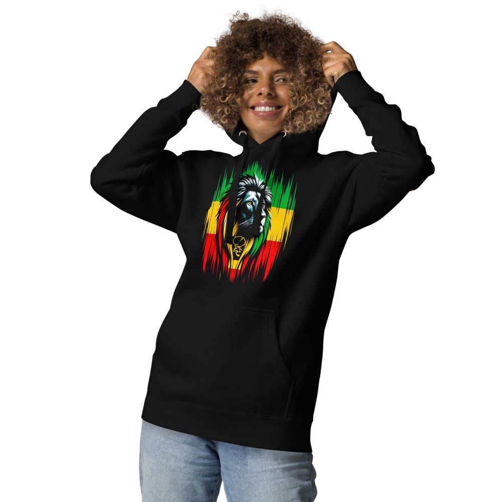 Pride of Ethiopia: Unisex Hoodie - SEVAD MUSIC HOUSE - Hoodie - SEVAD MUSIC HOUSE - 8978326_10779 - Black - S - Pride of Ethiopia: Unisex Hoodie