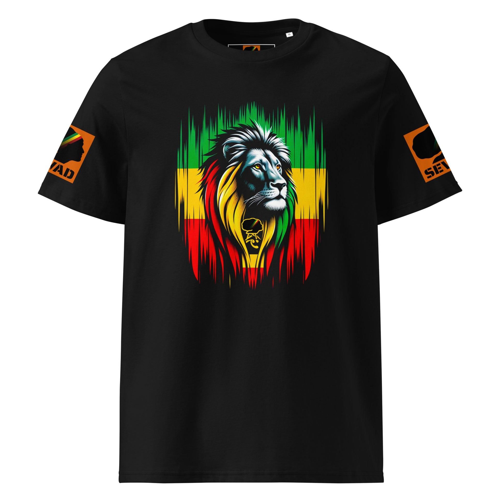 Pride of Ethiopia: Unisex organic cotton t-shirt - SEVAD MUSIC HOUSE - T-Shirt - SEVAD MUSIC HOUSE - 6519612_11869 - Black - S - Pride of Ethiopia: Unisex organic cotton t-shirt