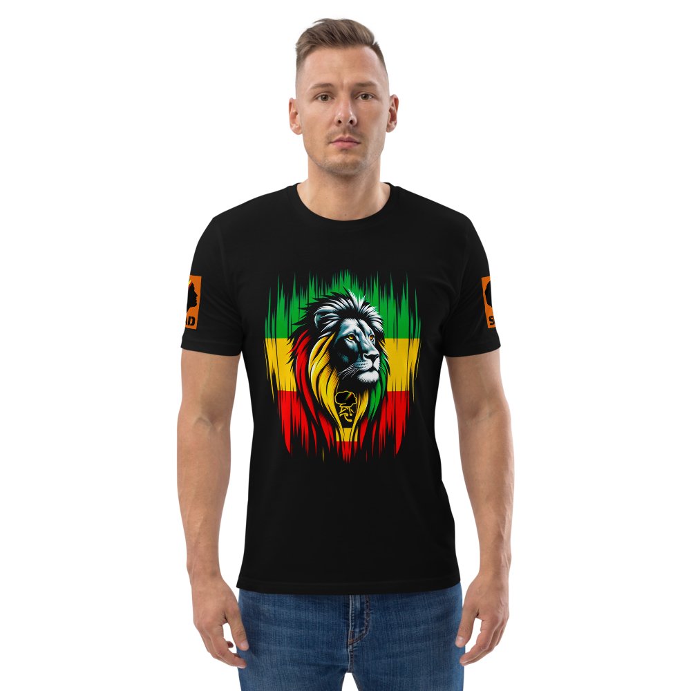 Pride of Ethiopia: Unisex organic cotton t-shirt - SEVAD MUSIC HOUSE - T-Shirt - SEVAD MUSIC HOUSE - 6519612_11869 - Black - S - Pride of Ethiopia: Unisex organic cotton t-shirt