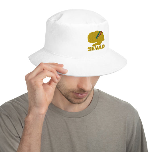 SEVAD: Bucket Hat - SEVAD MUSIC HOUSE - Bucket Hat - SEVAD MUSIC HOUSE - 5057382_10734 - White - - SEVAD: Bucket Hat