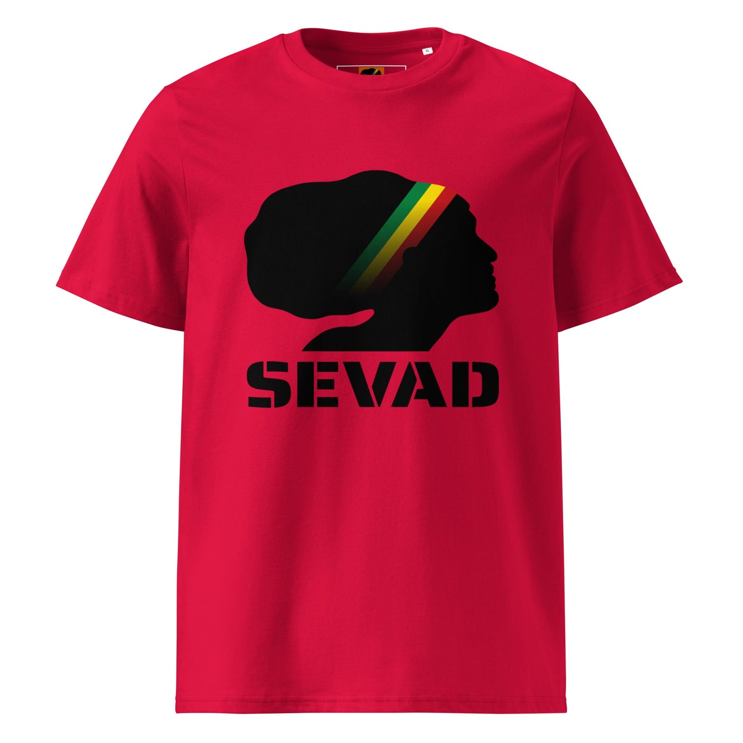 SEVAD: Unisex organic cotton t-shirt - SEVAD MUSIC HOUSE - T-Shirt - SEVAD MUSIC HOUSE - 7078733_11874 - Red - S - SEVAD: Unisex organic cotton t-shirt