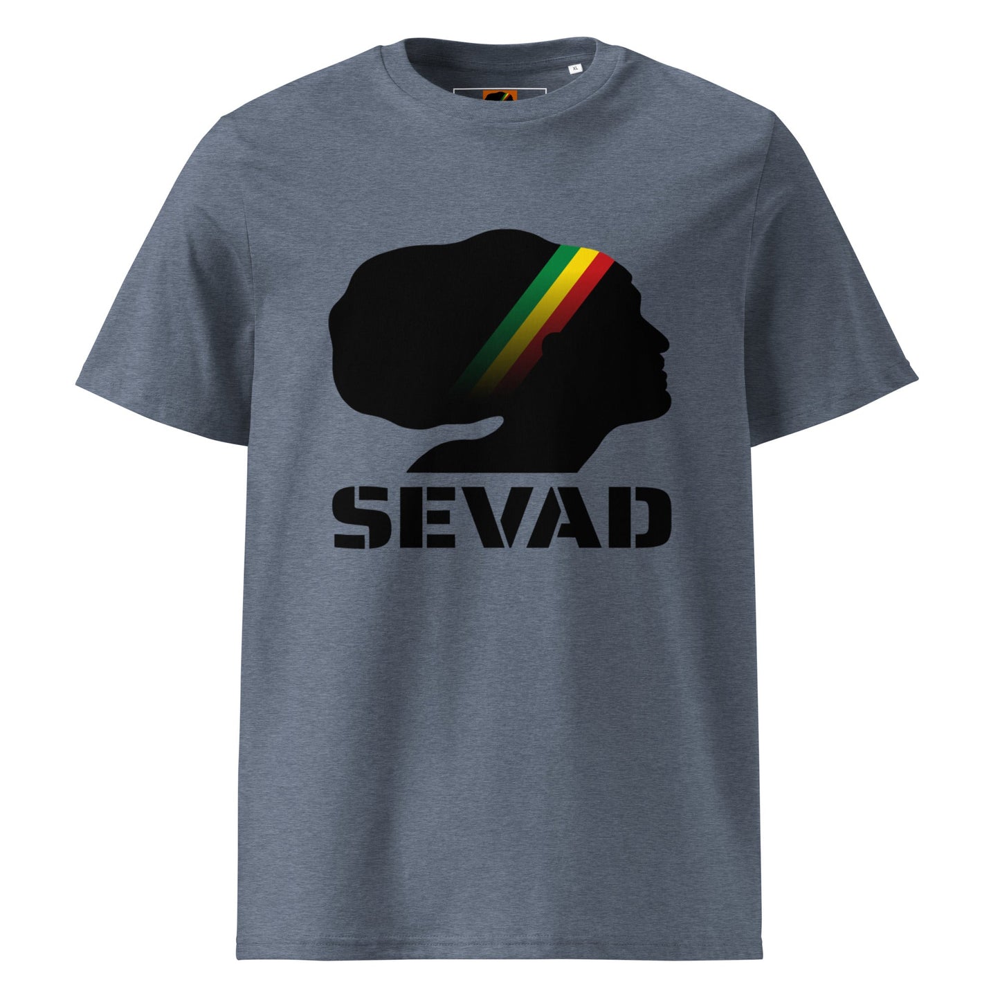 SEVAD: Unisex organic cotton t-shirt - SEVAD MUSIC HOUSE - T-Shirt - SEVAD MUSIC HOUSE - 7078733_14949 - Dark Heather Blue - S - SEVAD: Unisex organic cotton t-shirt
