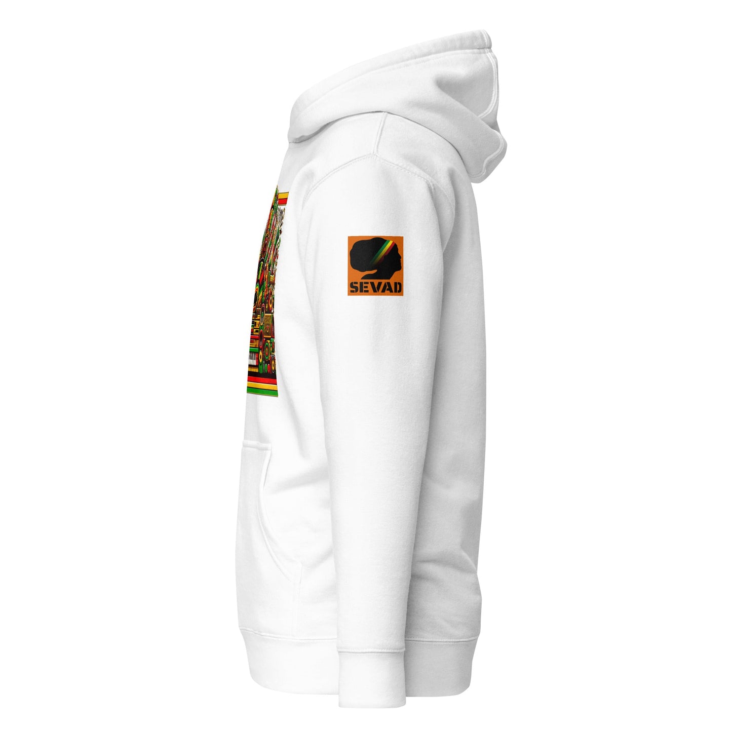 Soul of Reggae: Unisex Hoodie - SEVAD MUSIC HOUSE - Hoodie - SEVAD MUSIC HOUSE - 4473249_10779 - Black - S - Soul of Reggae: Unisex Hoodie