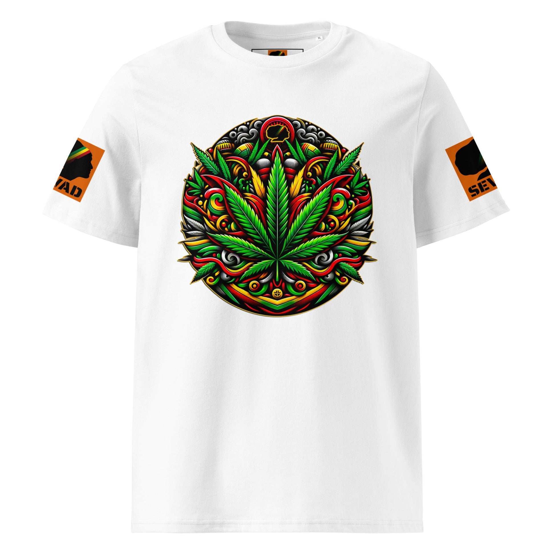 Verdant Vibrance: Unisex organic cotton t-shirt - SEVAD MUSIC HOUSE - T-Shirt - SEVAD MUSIC HOUSE - 3083052_11864 - White - S - Verdant Vibrance: Unisex organic cotton t-shirt